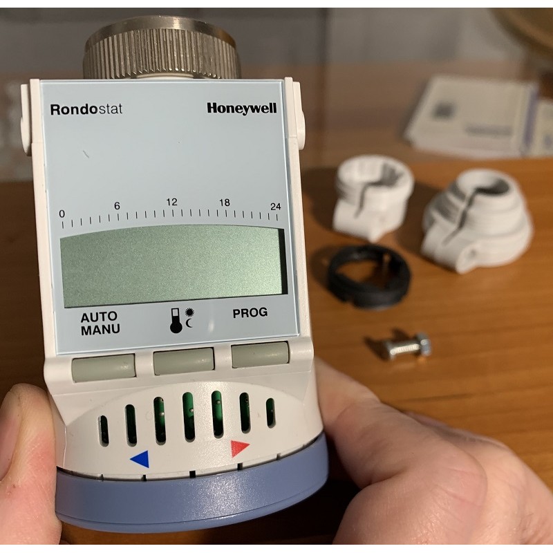 Rondostat honeywell batteriewechsel