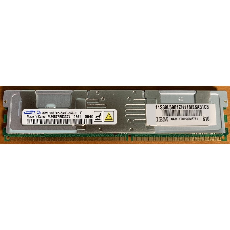 Samsung 512MB DDR2 PC2-5300 240-Pin DIMM 
